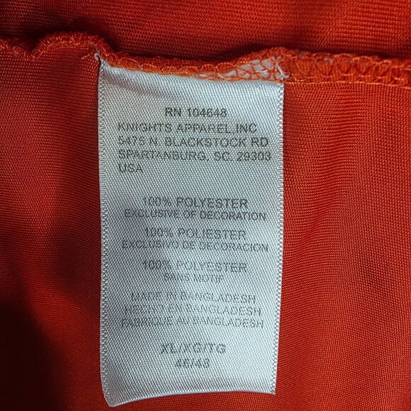 Mens Section 101 Majestic Oklahoma State Cowboys Orange T Shirt Short Sleeve XL - Picture 3 of 8